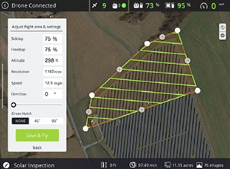 screenshot of Measure Ground Control
